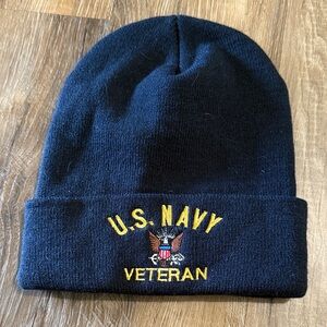U.S. Navy Veteran Beanie